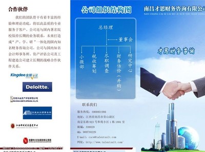 财务咨询与会计服务 专业护航企业稳健发展